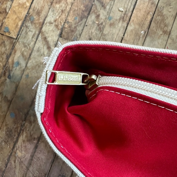 Vintage LL Bean Red Boat Tote - Picture 5 of 6